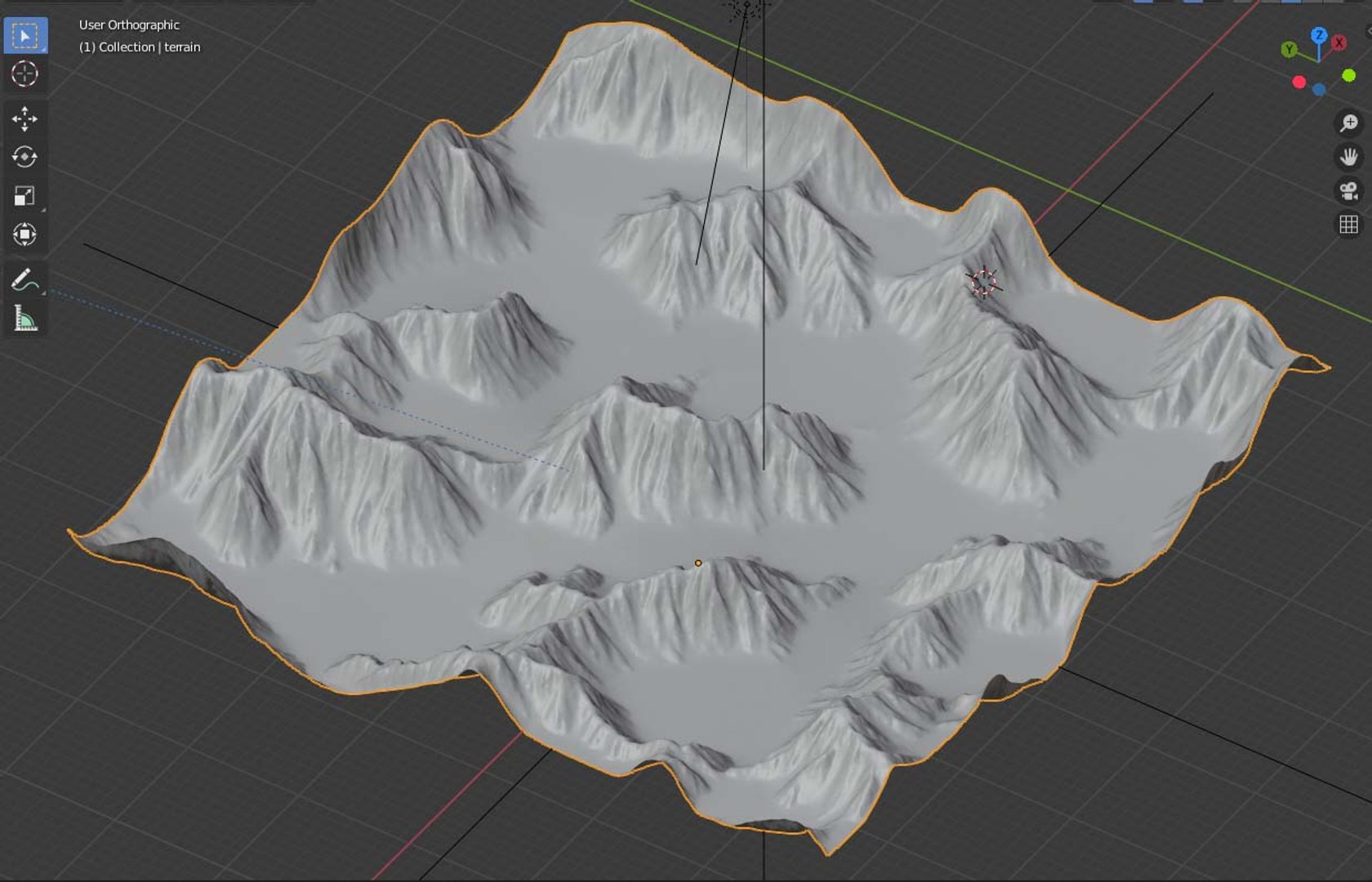 3D Landscape Mountain Valley Terrain Model - TurboSquid 1635832
