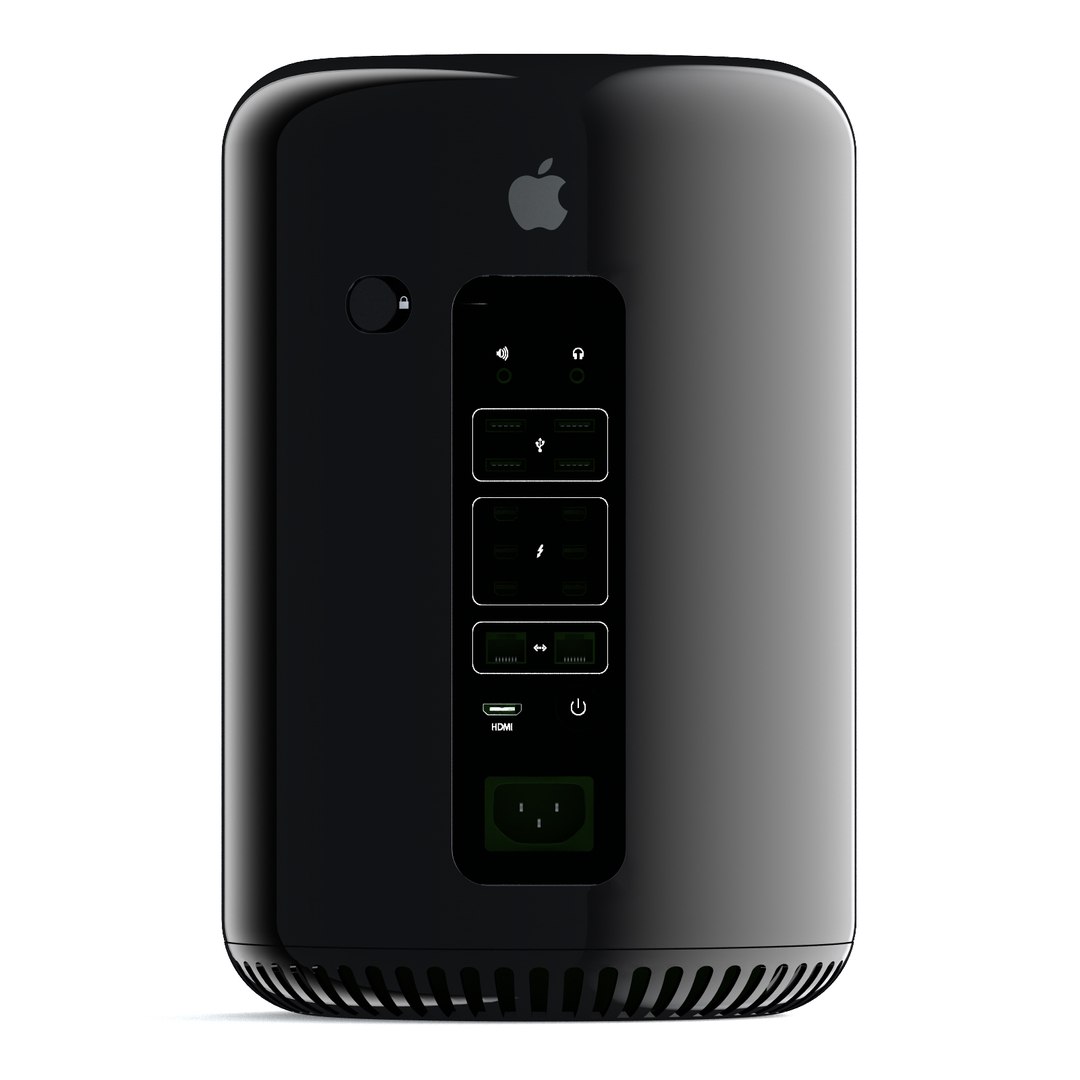 apple mac pro 2013 obj