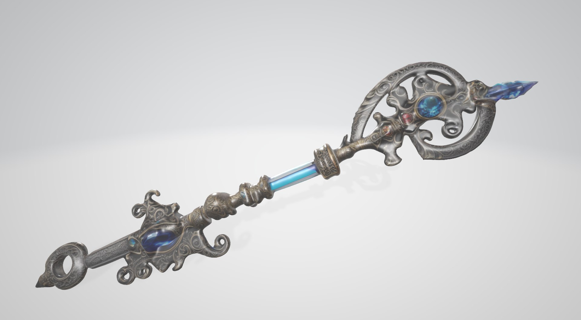Fantasy Enchanted Key 3D Model - TurboSquid 2296280