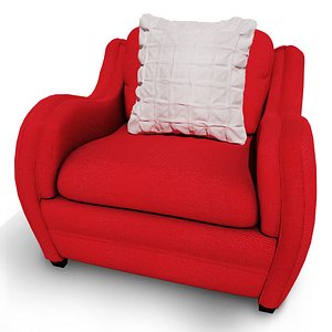 3D comfortable modern sofa model