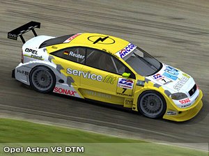german race touring 3d model