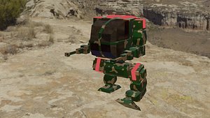 3D Mecha Robot