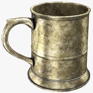 Rusted Pewter Mug