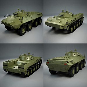3d btr90 bmd-3 model