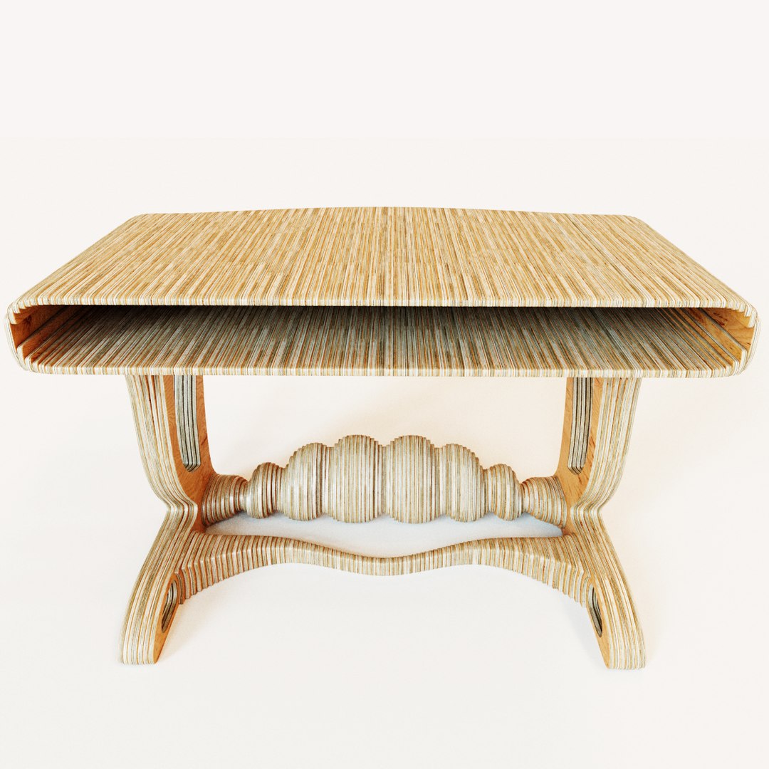3d parametric table