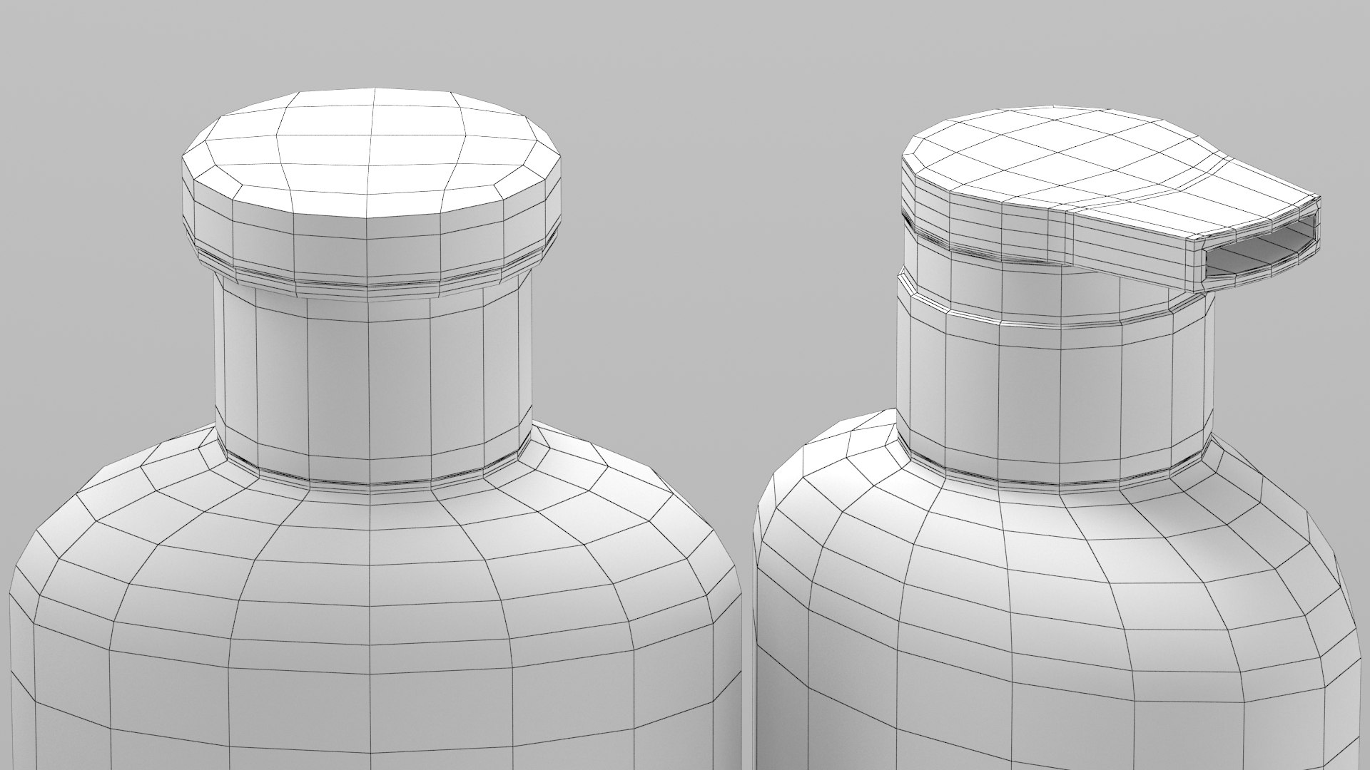 Cosmetics dispensers set shampoo 3D model TurboSquid 1692680