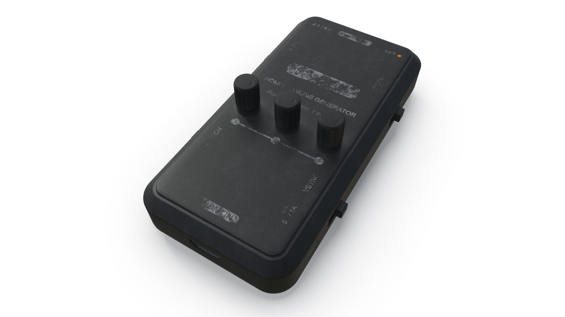 3D Model HDMI Scan Line Generator PBR - TurboSquid 1953446