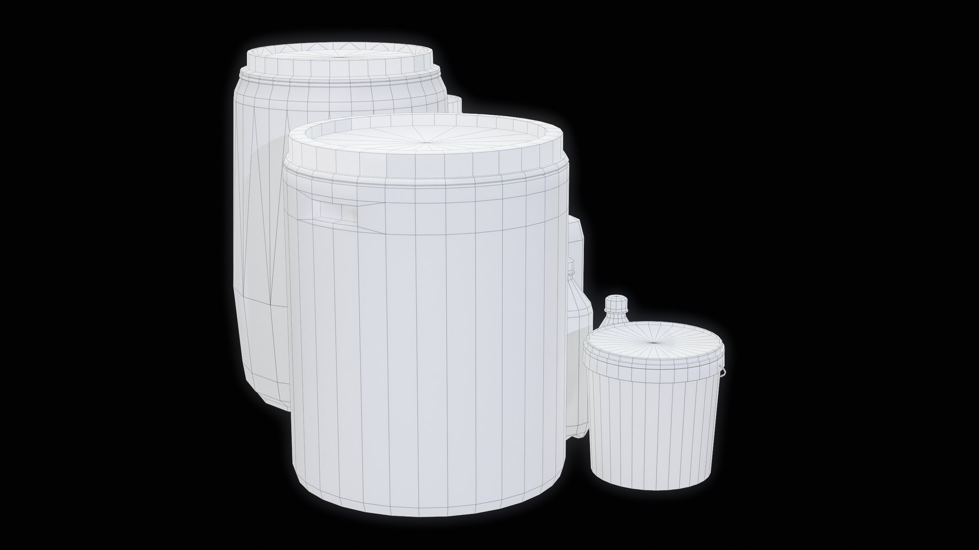 X9 Industrial Fluid Containers Package PBR model https://p.turbosquid.com/ts-thumb/9O/xenN6L/Mq/rendwire_00010/png/1704200764/1920x1080/fit_q87/8d6d055cae23799f4d629109134b9c55fb5011df/rendwire_00010.jpg