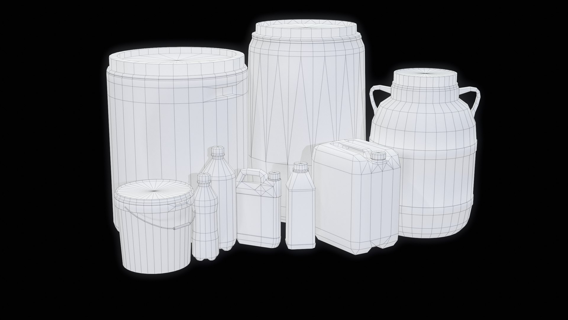 X9 Industrial Fluid Containers Package PBR model https://p.turbosquid.com/ts-thumb/9O/xenN6L/Mw/rendwire_00002/png/1704200760/1920x1080/fit_q87/b9daace2772314ce430af1a5b9de4376e3de1613/rendwire_00002.jpg