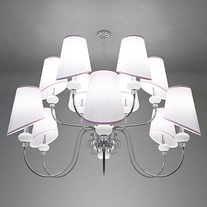Chandelier Crystal Lux ALLEGRO SP6+6 RND