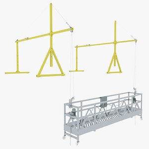 Suspended Scaffold Rigged