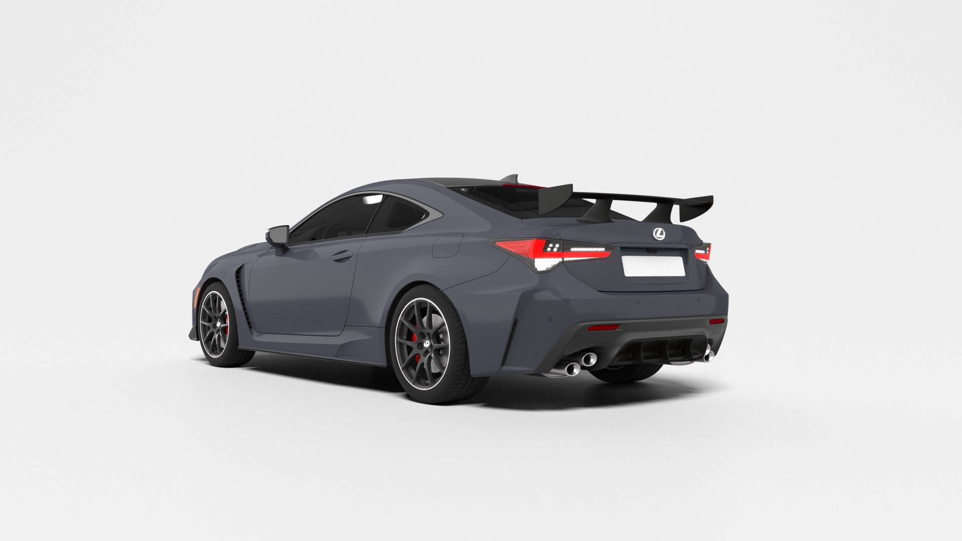 Lexus RC-F Track Edition Model - TurboSquid 2415351