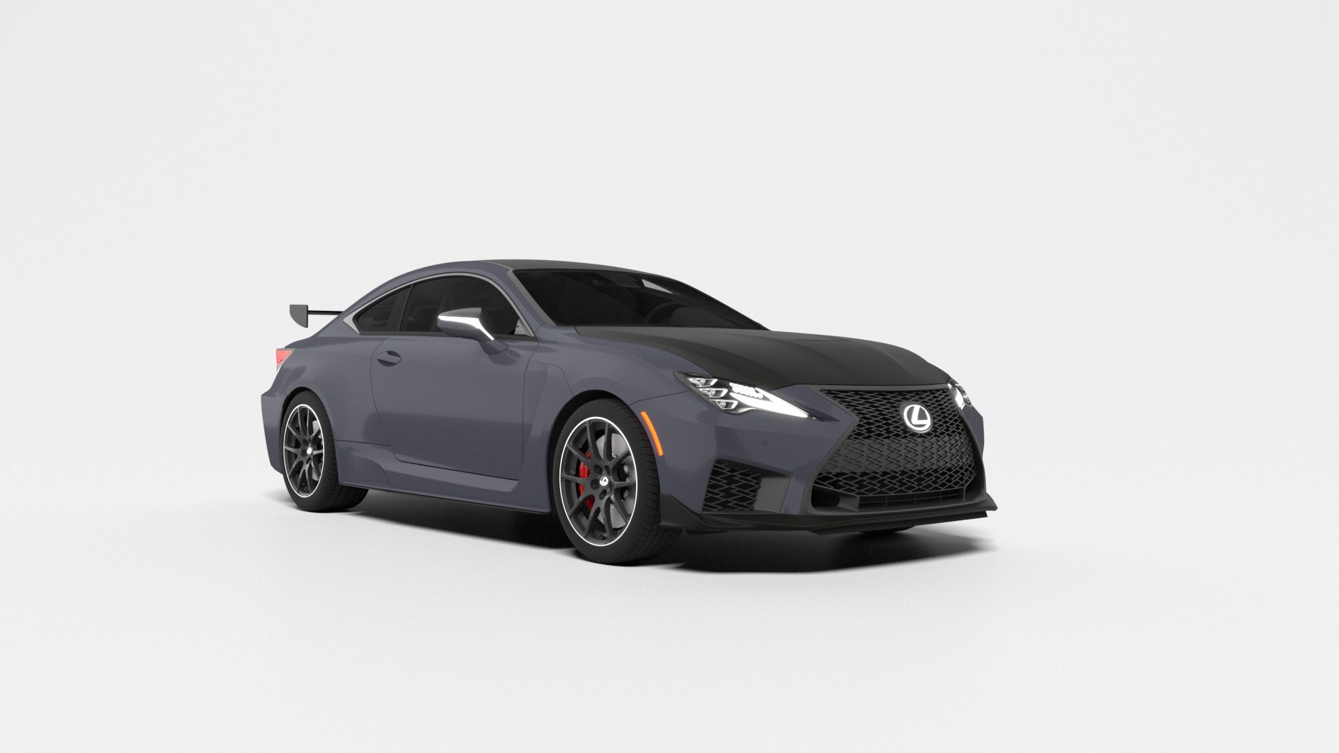 Lexus RC-F Track Edition Model - TurboSquid 2415351