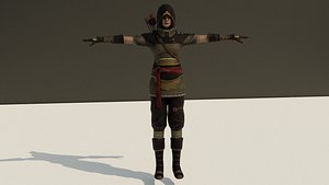 Akai The Archer 3D model