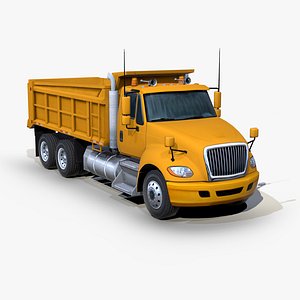 Heavy dump truck 3D model