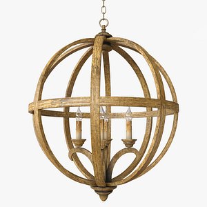Currey & Company - Axel Orb Chandelier Lighting