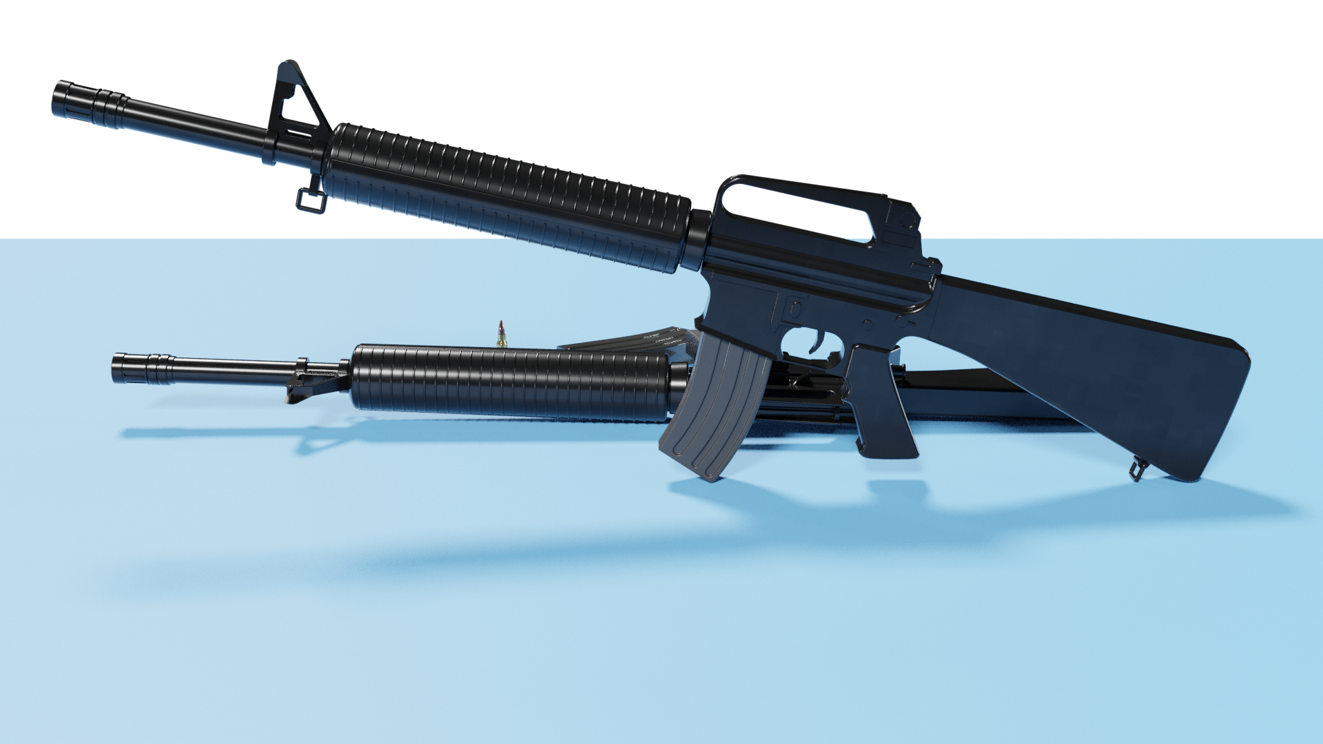 M16 Gewehr 3DModell TurboSquid 1726904