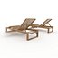3D Sun Lounger 36