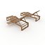 3D Sun Lounger 36