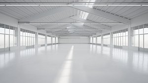 3D model Exhibition Hall Interior 9