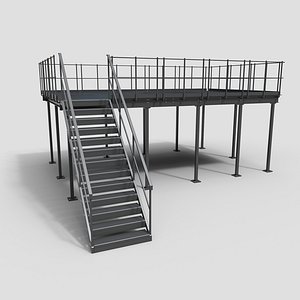 3D Mezzanine Floor model