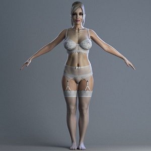 Sexy Blonde Woman v1