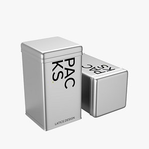 3D tin aluminium model