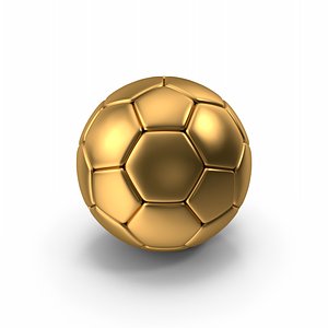Ball Gold 3D model
