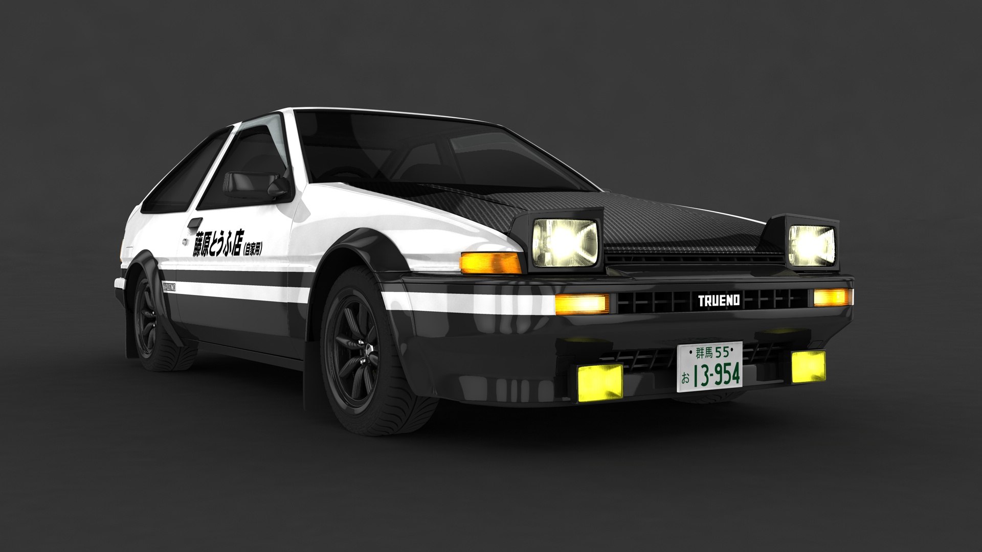 Купить Сборную Модель Ae86