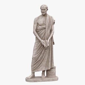 3D model demosthenes statue