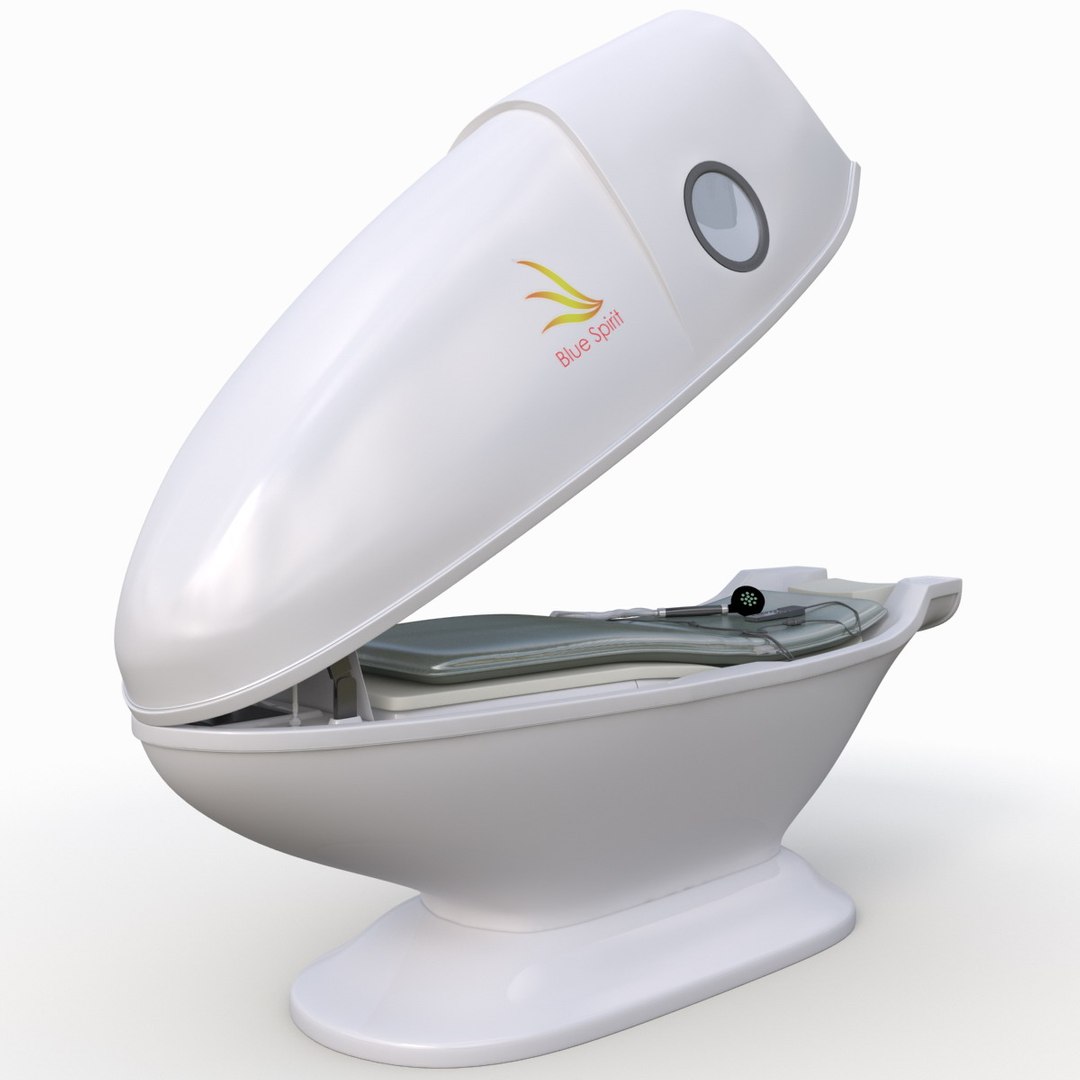 3d Spa Capsule Model