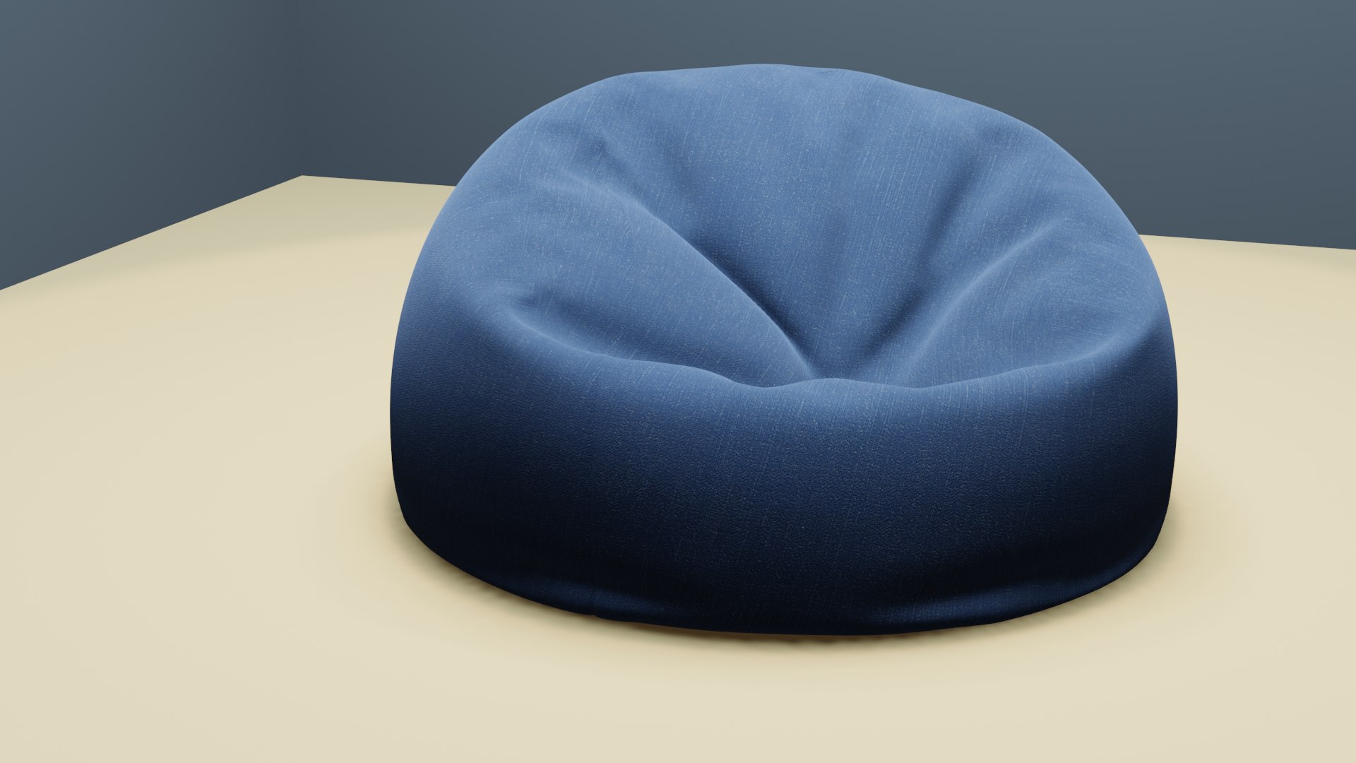 Custom bean bag chair our model Ugo. Made in Italy by Scndaletti