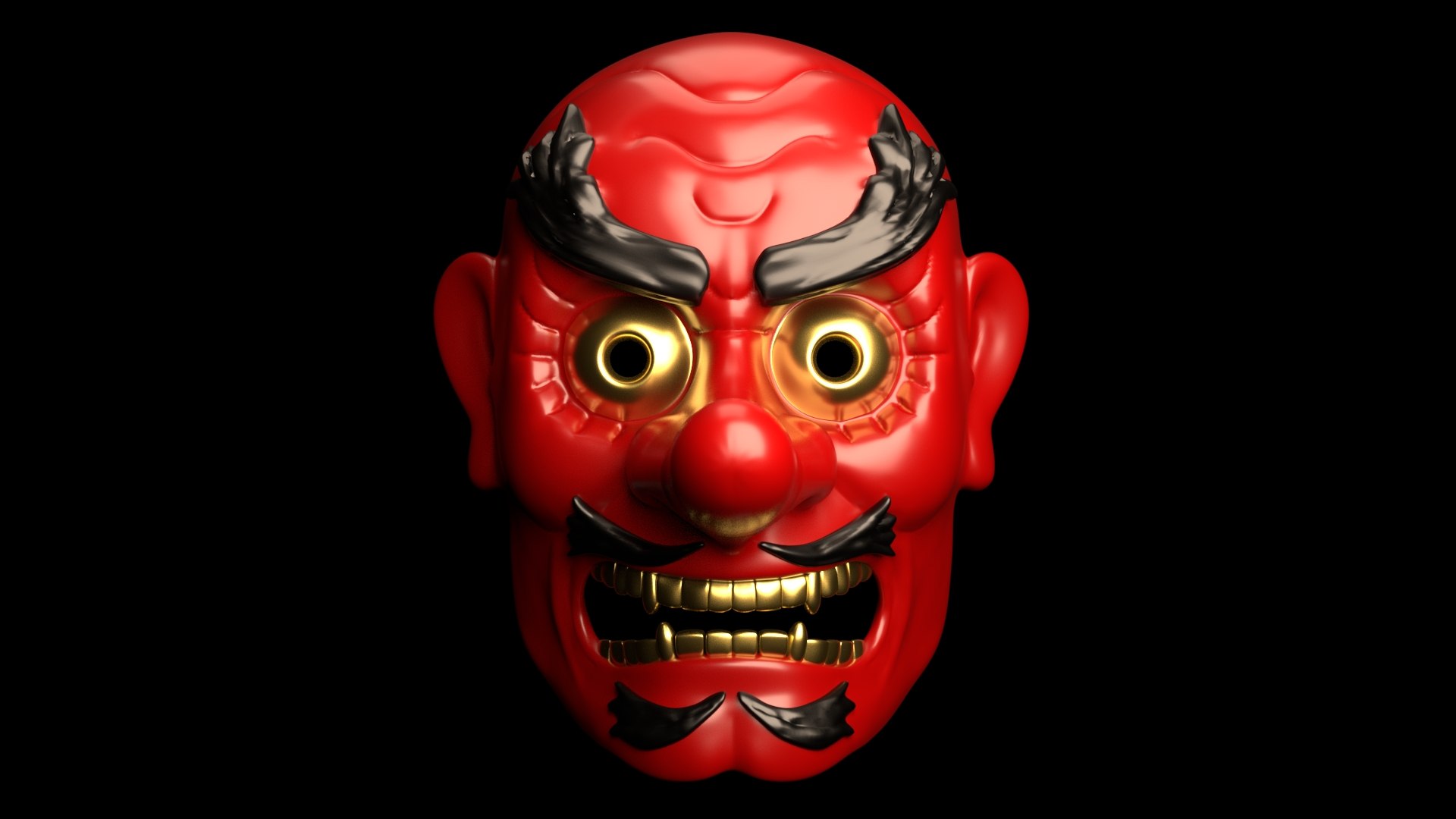 japanese tengu mask