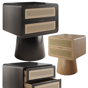 3D MESITA BEILEN Bedside Table