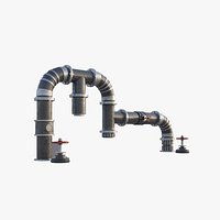 Industrial Pipes Grunge