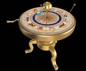 3d orrery animation