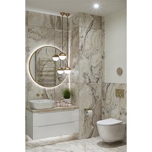 Finished Shower Room Scene