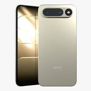 Tecno Spark 50 Champagne Gold model