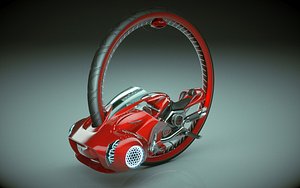 3D Monocycle 11 model