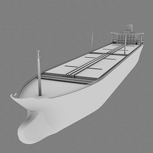 3d crude carrier ship