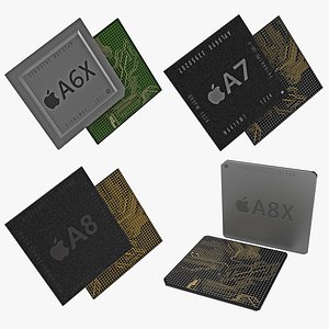 3d mobile chips 3 model
