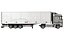 Box Semi Trailer with Truck