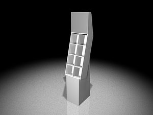 corrugated display