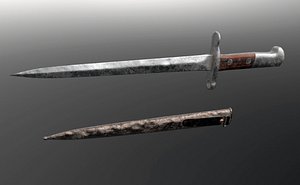 Swiss bayonet knife of the 1918