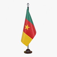 Cameroon Flag Stand