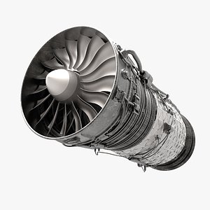 engine aircraft 3d model