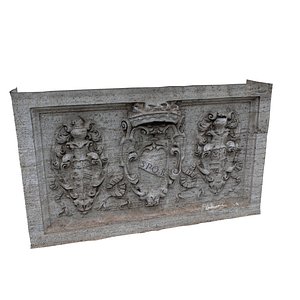 3d model monument block