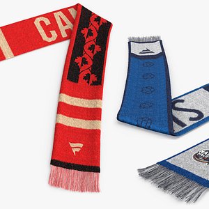 3D Nations Face Off 2025 Fan Scarfs Fur Collection