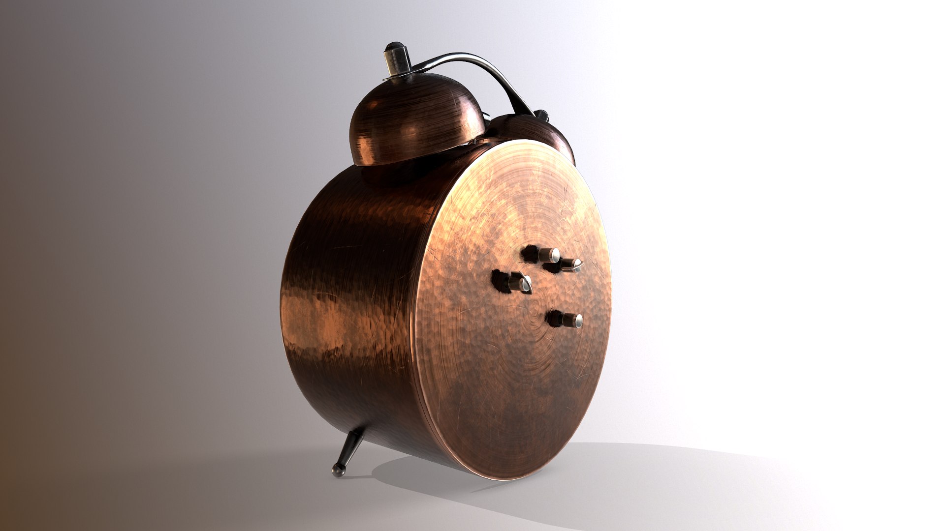 3D Vintage Alarm Model - TurboSquid 1620971