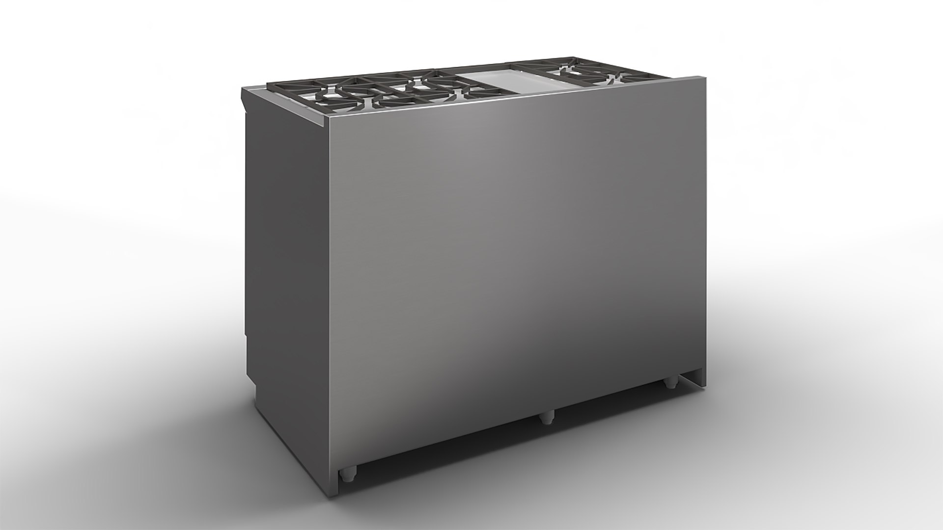 Wolf Gas Range GR486G 3D Model - TurboSquid 2245705